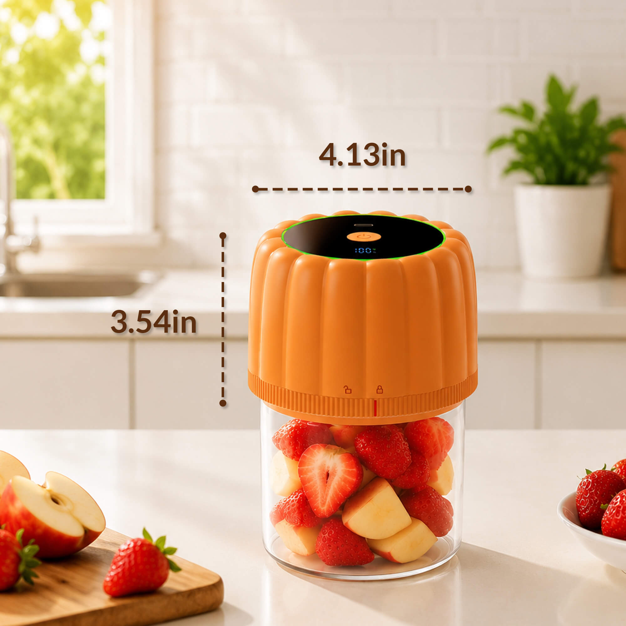 Ipegtop M23 Electric Mason Jar Vacuum Sealer Kit for Wide & Regular Mouth Jars