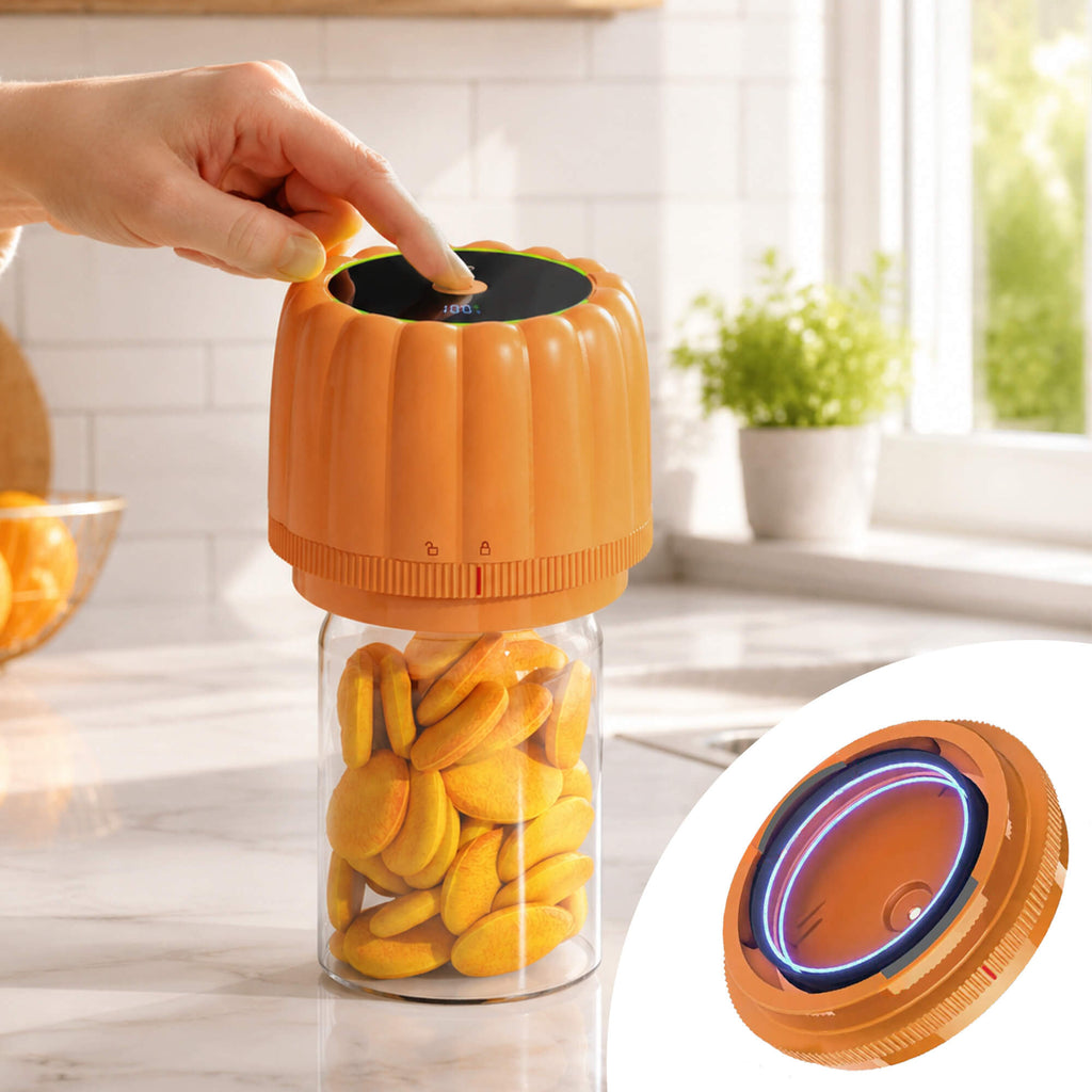 Ipegtop M23 Electric Mason Jar Vacuum Sealer Kit for Wide & Regular Mouth Jars